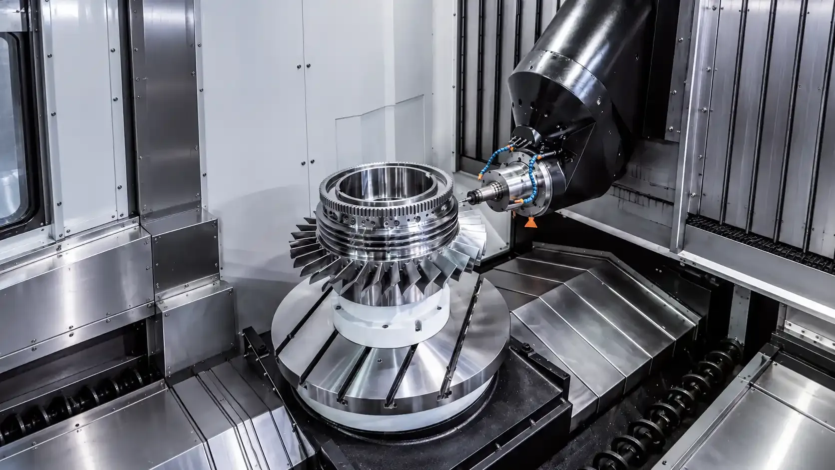 Processus d'usinage CNC à 5 axes